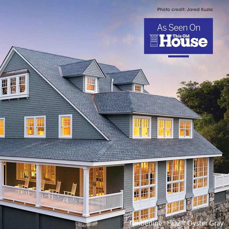 GAF Grey featured on This Old House