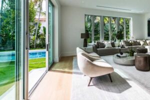 Gold Line - Living Room Aluminum Frame Windows and Doors - Hurricane Windows