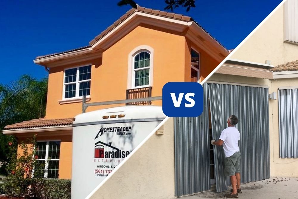 hurricane windows vs shutters